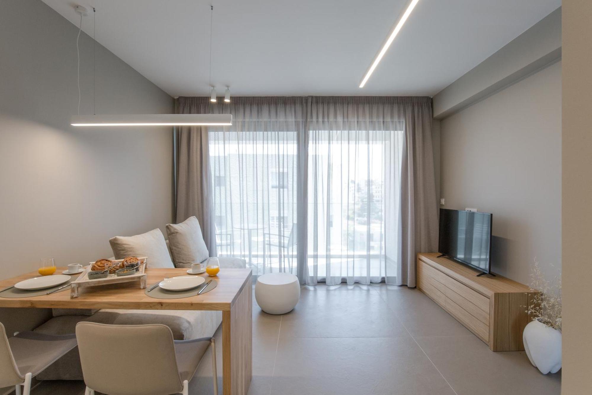 خانيا Noemie Luxury Suites الغرفة الصورة