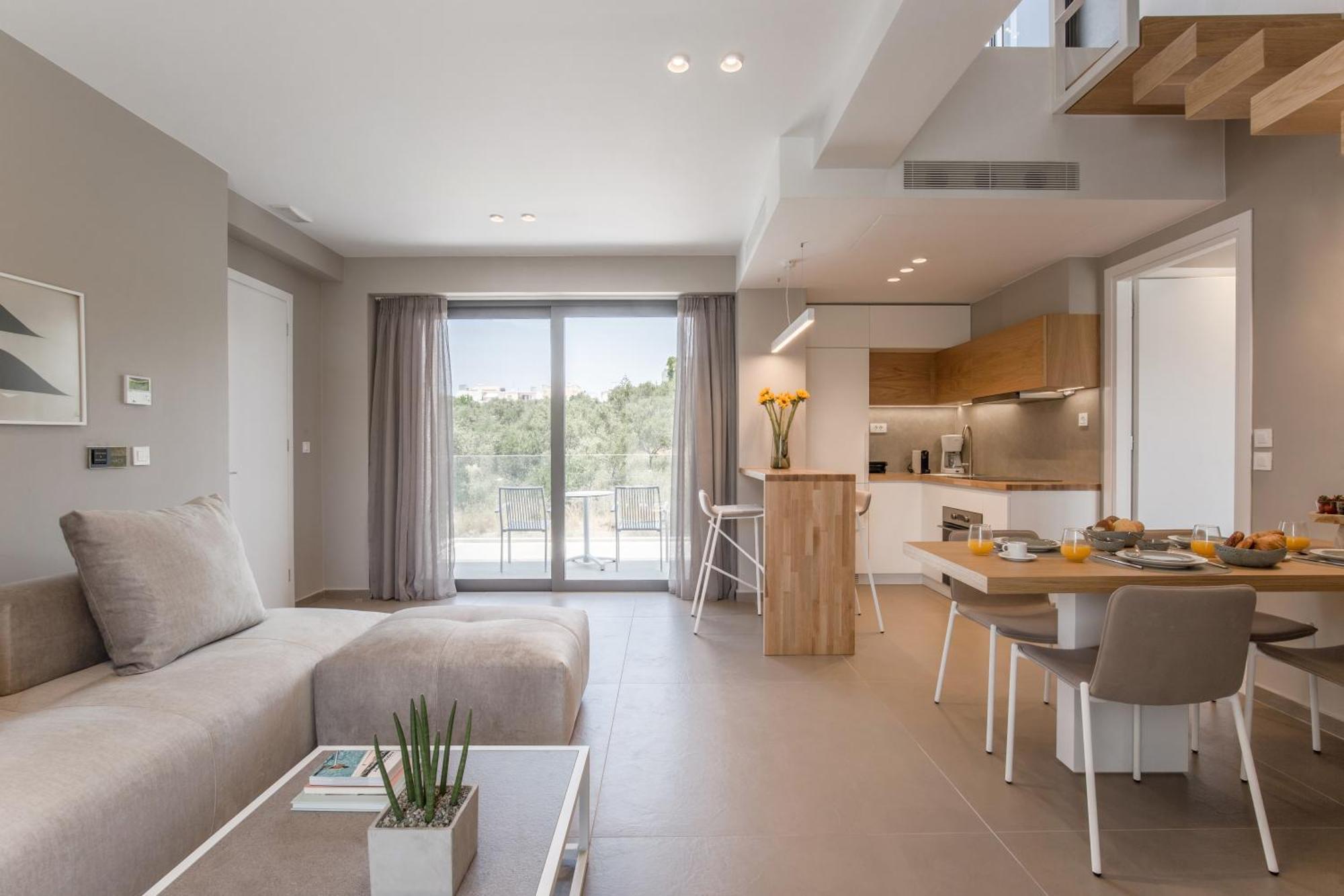 خانيا Noemie Luxury Suites الغرفة الصورة