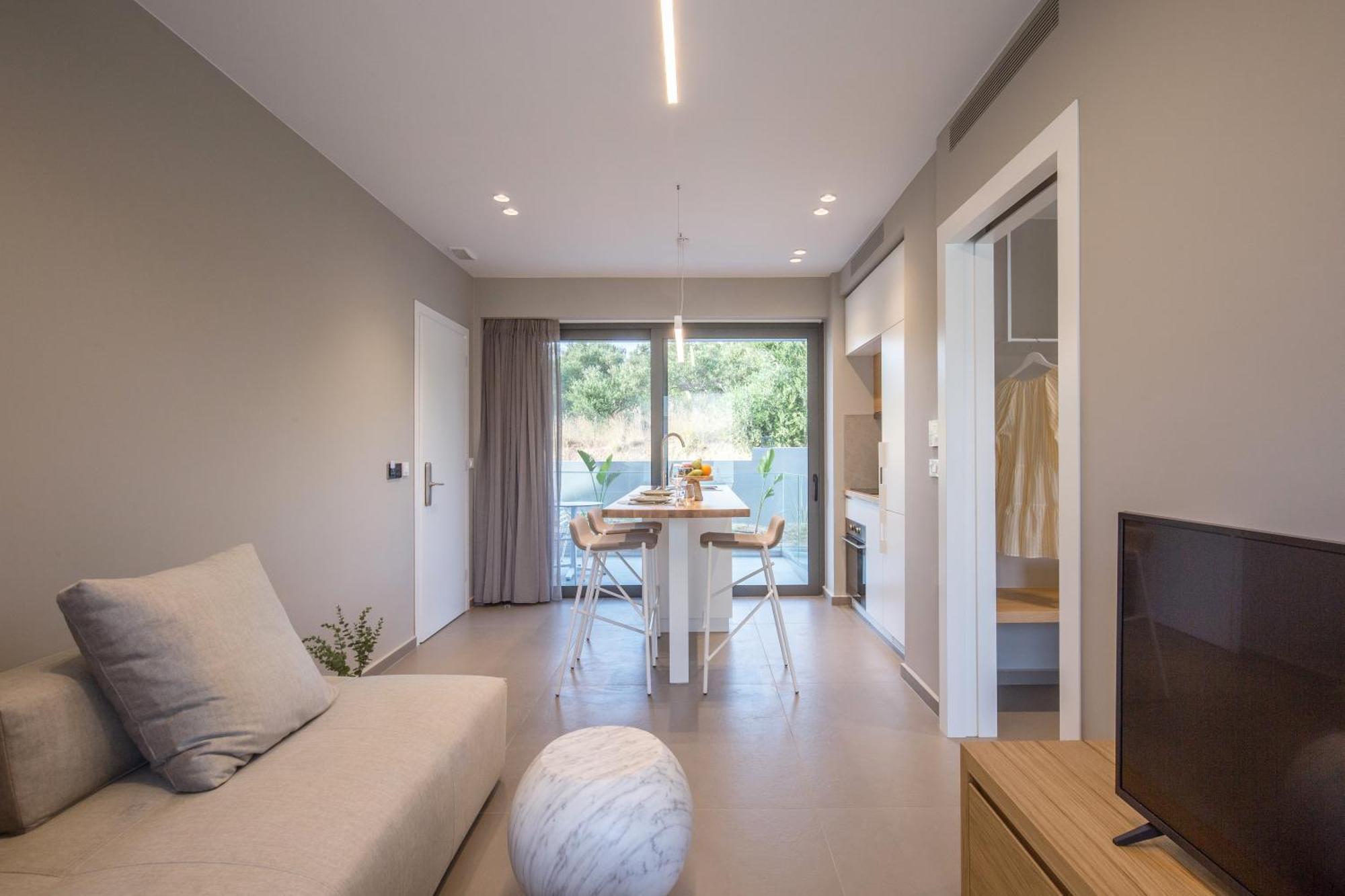 خانيا Noemie Luxury Suites الغرفة الصورة
